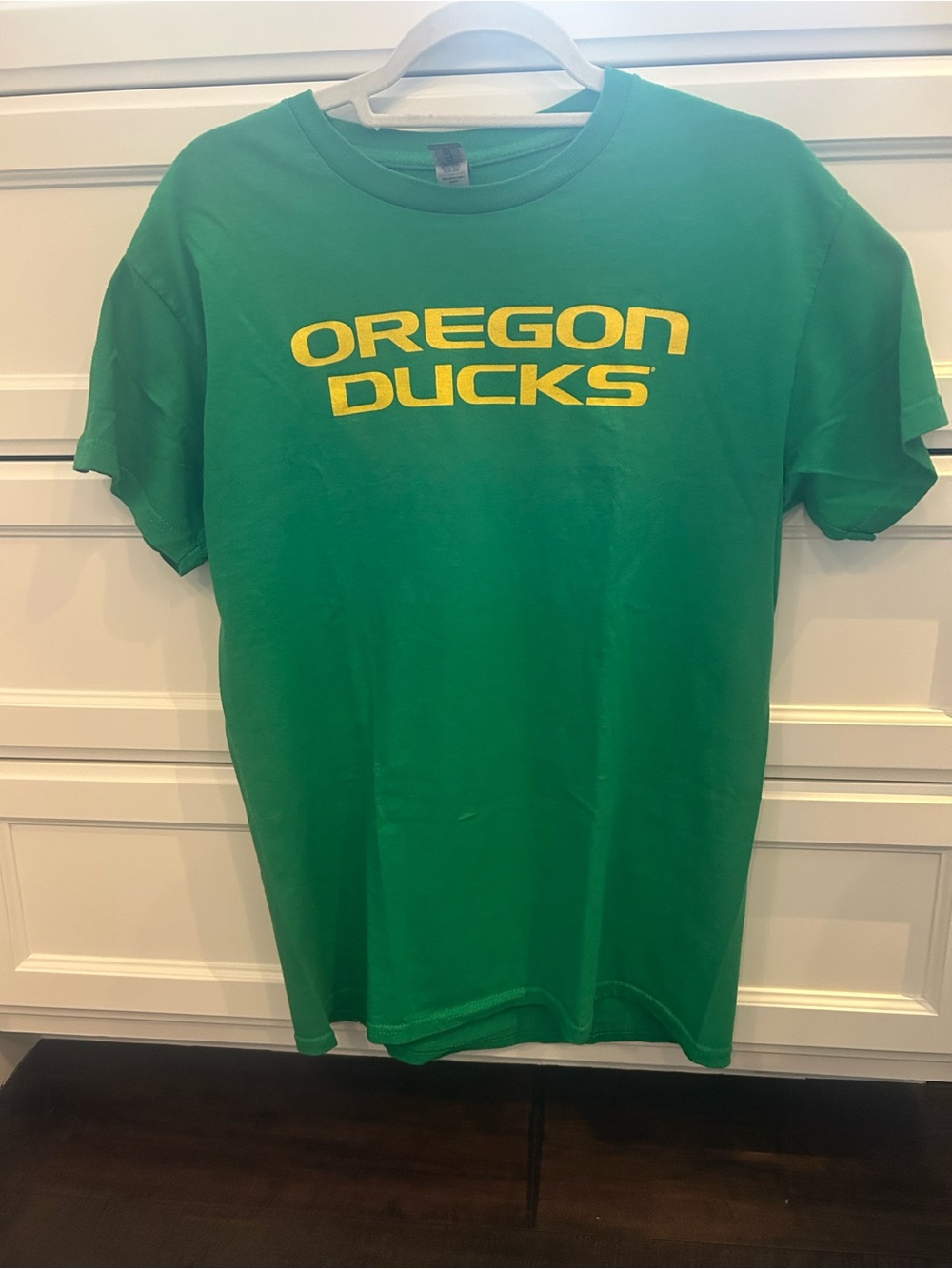 Oregon Ducks Green Crewneck T-Shirt